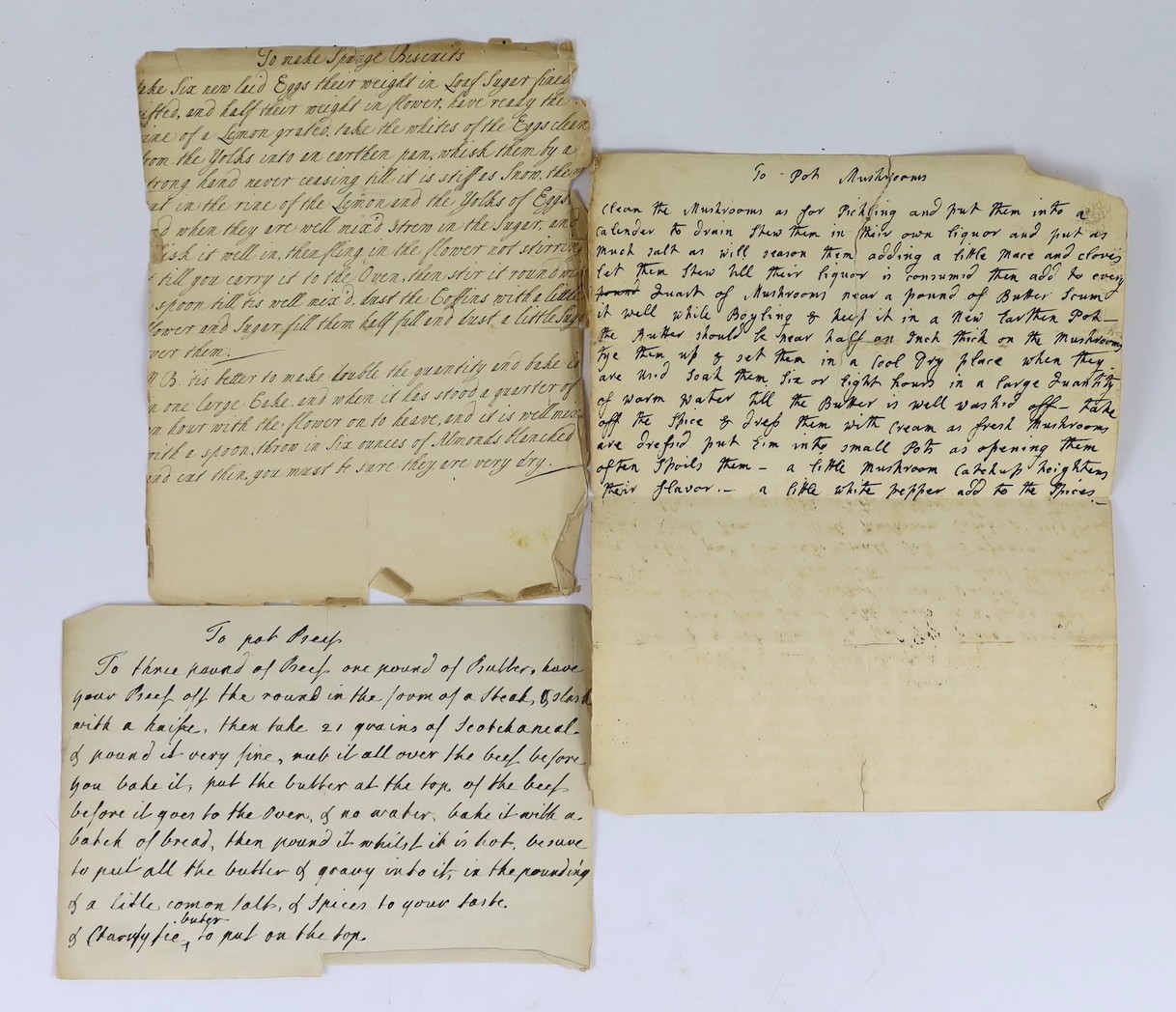 Manuscript Cookery Book of Lady Anne Blencowe